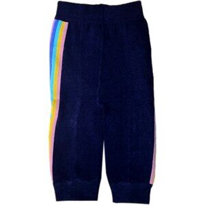 Brand New without Tag Gymboree Baby Leggings, Navy Blue with stripes along the s
